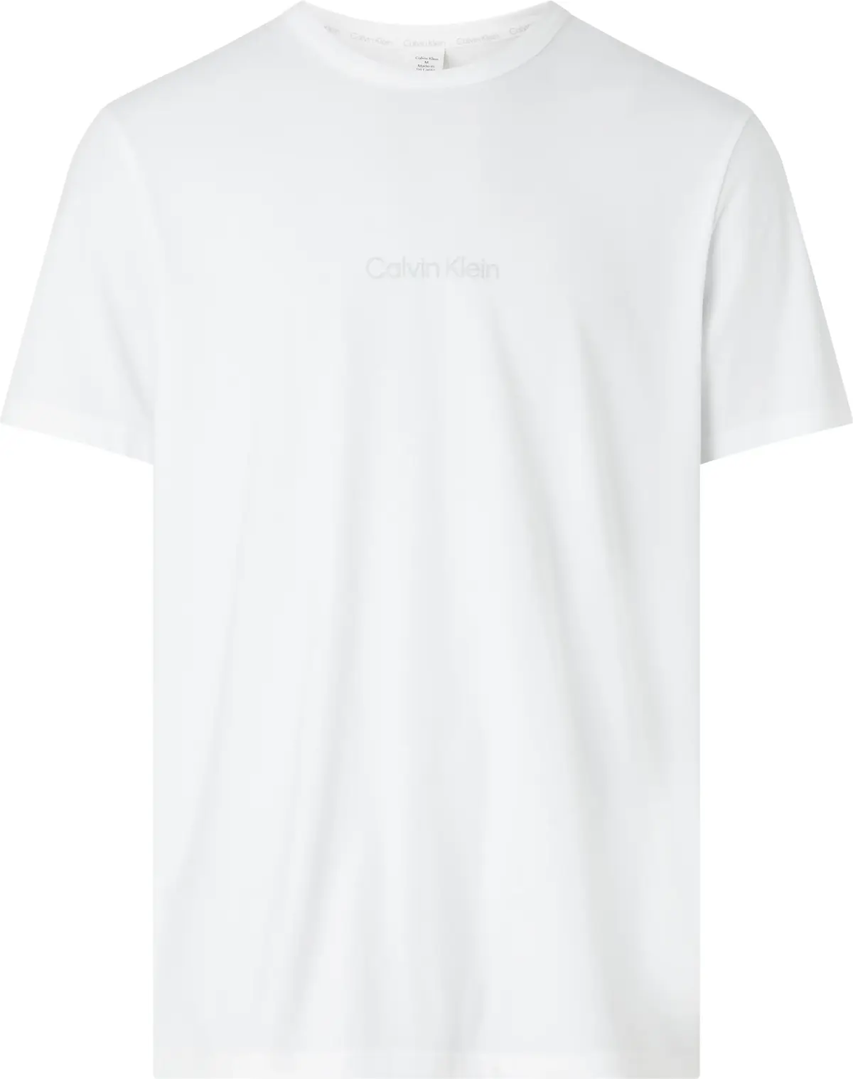 Calvin Klein EO/ S/S T-Shirts Erkek Beyaz T-Shirt