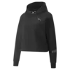 Puma CYBER Cropped Hoodie Siyah Kadın Sweatshirt