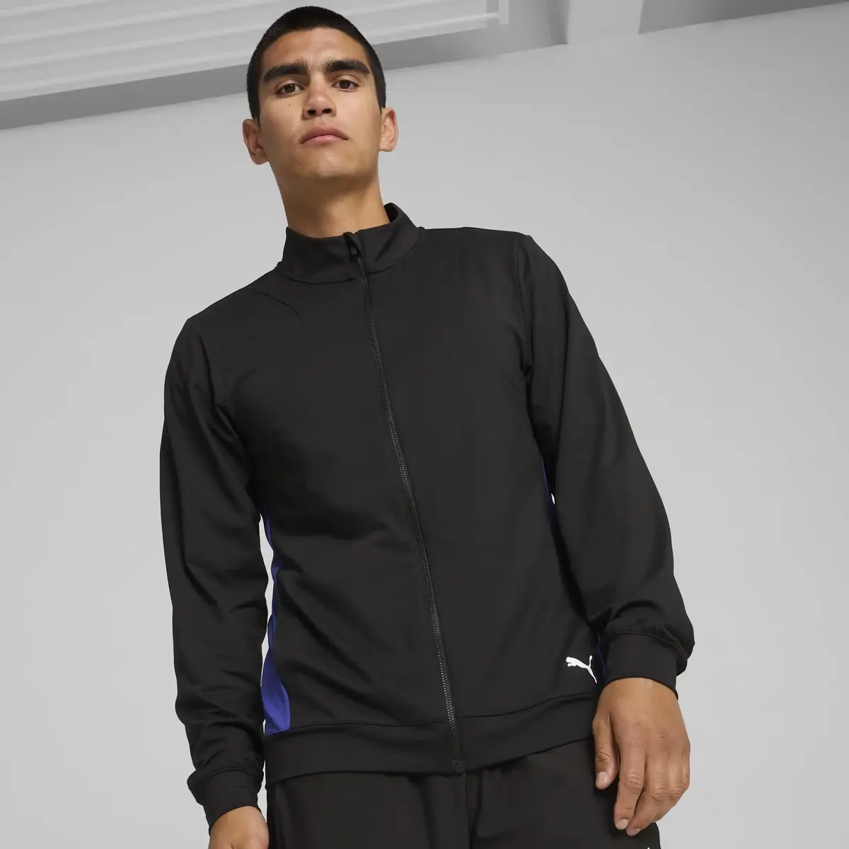 Puma M CLOUDSPUN FULL ZIP JACKET Siyah Erkek Fermuarlı Ceket