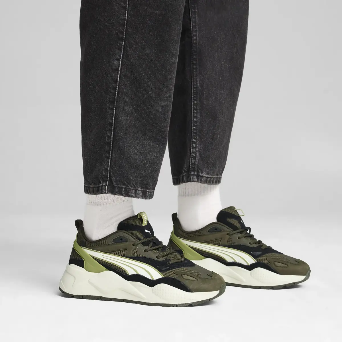 Puma RS-X Efekt PRM Haki Erkek Günlük Spor Ayakkabı
