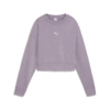 Puma DARE TO Relaxed Washed Crew Mor Kadın Sweatshirt