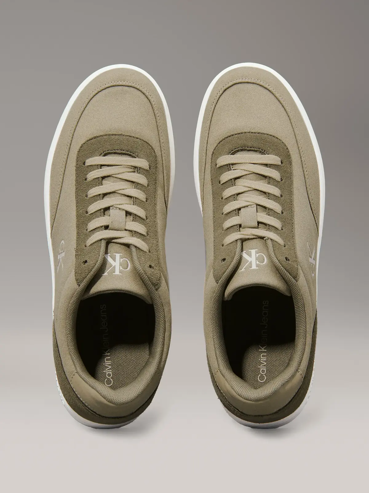 Calvin Klein CLASSIC CUPSOLE MG C, 0H7 Yeşil Erkek Spor Ayakkabı & Sneaker