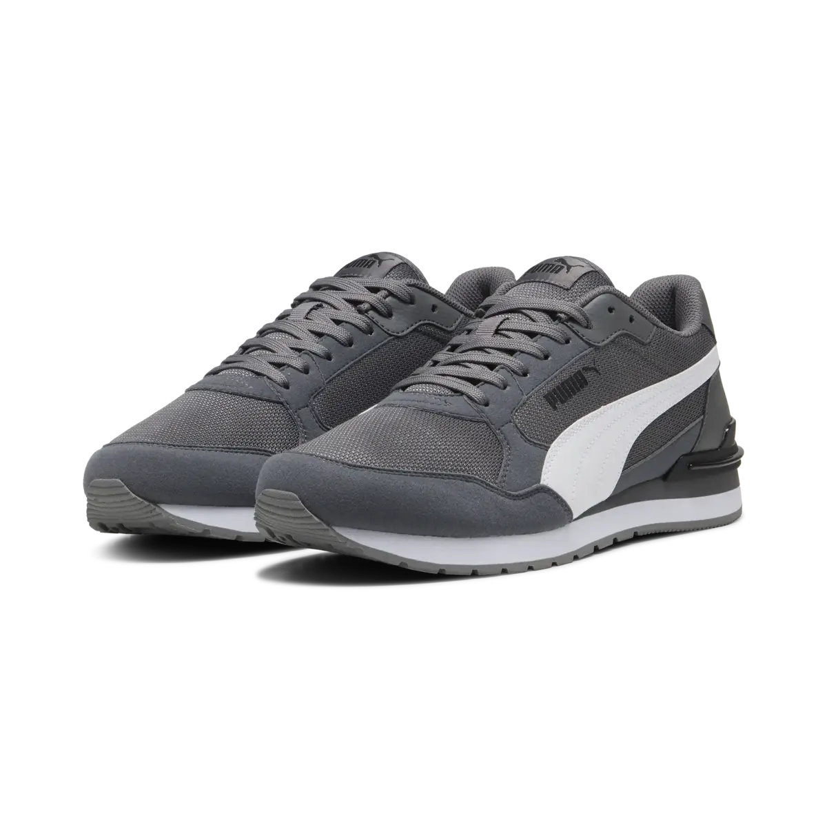 Puma ST Runner v4 Mesh Gri Erkek Spor Ayakkabı & Sneaker