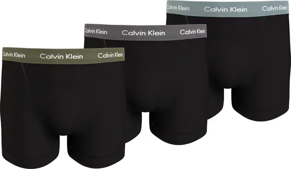 Calvin Klein TRUNK 3PK Erkek Siyah Boxer Set