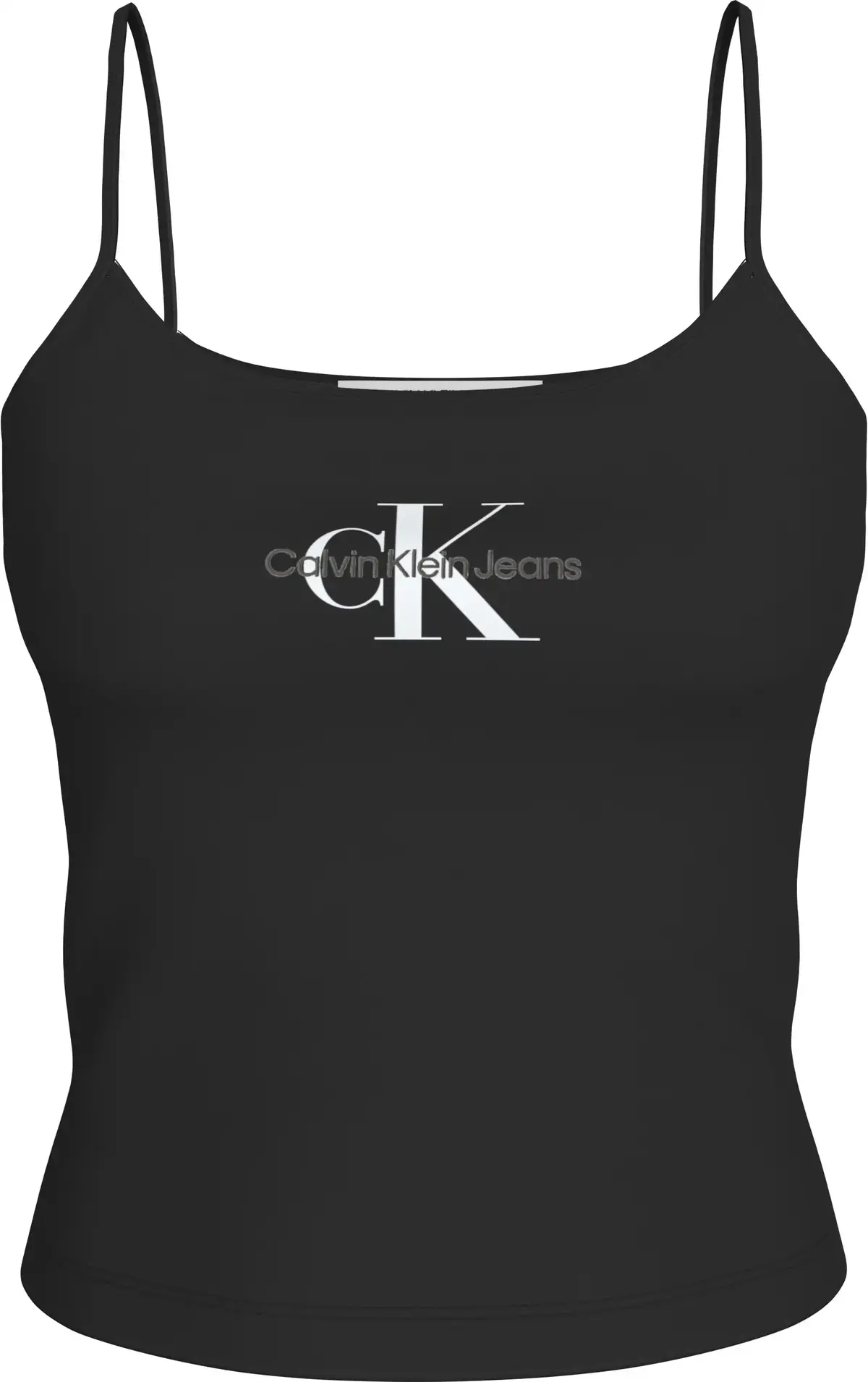 Calvin Klein MONOLOGO STRAPPY TAN, BEH Siyah Kadın T-Shirt & Polo