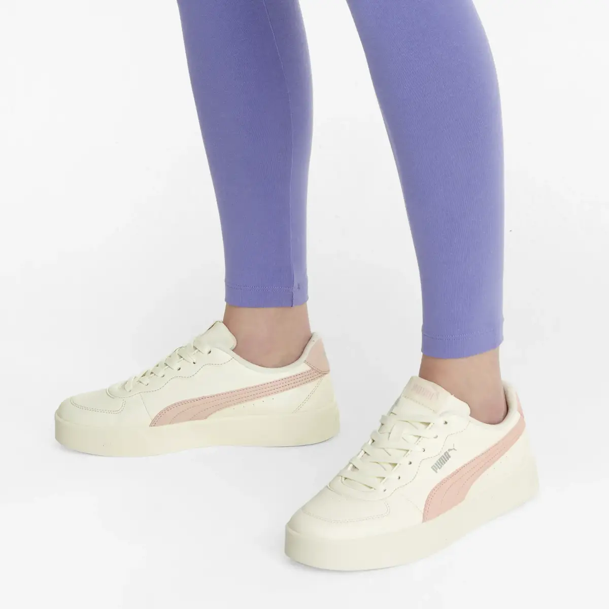 Puma Skye Clean Bej Kadın Spor Ayakkabı