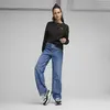 Puma HER Crew TR Siyah Kadın Sweatshirt