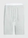 Calvin Klein SLEEP SHORT Erkek Gri Şort