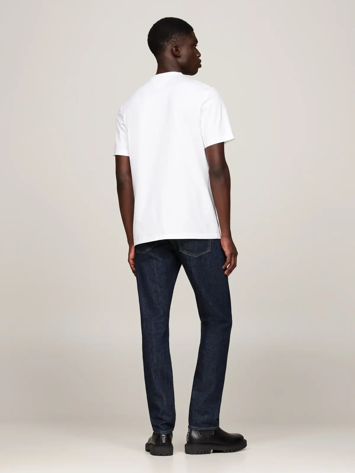 Tommy Hilfiger PERFORMANCE TEE Erkek Beyaz T-shirt