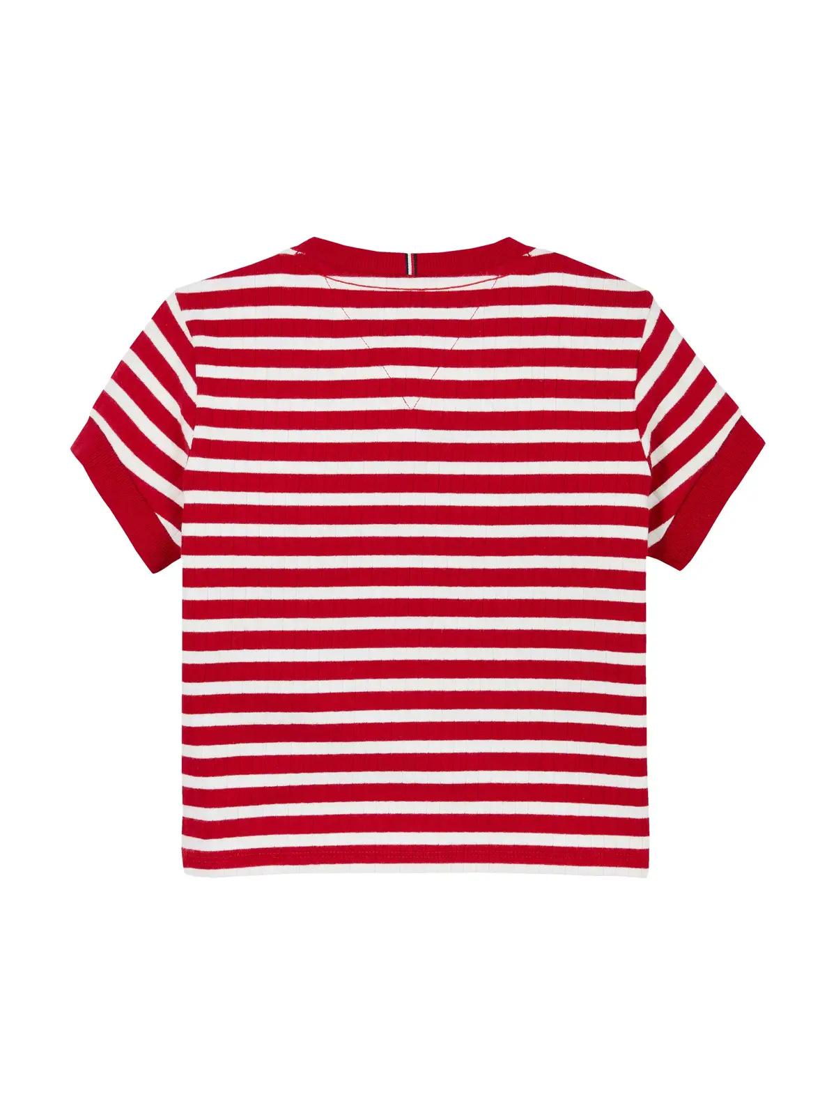 RUFFLE STRIPE TOP SS, XLG