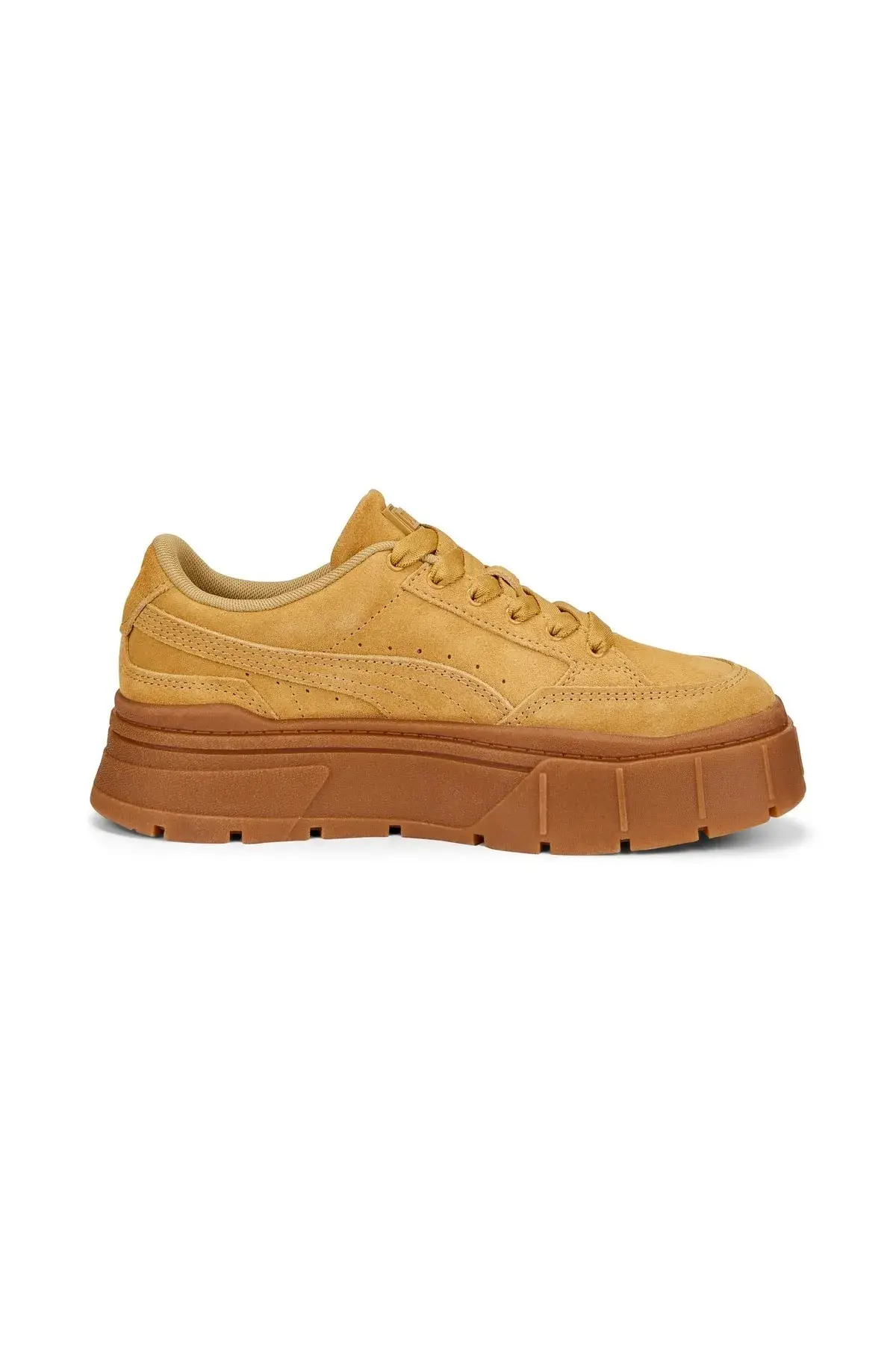 Puma Mayze Stack Suede Wns Bej Kadın Günlük Spor Ayakkabı