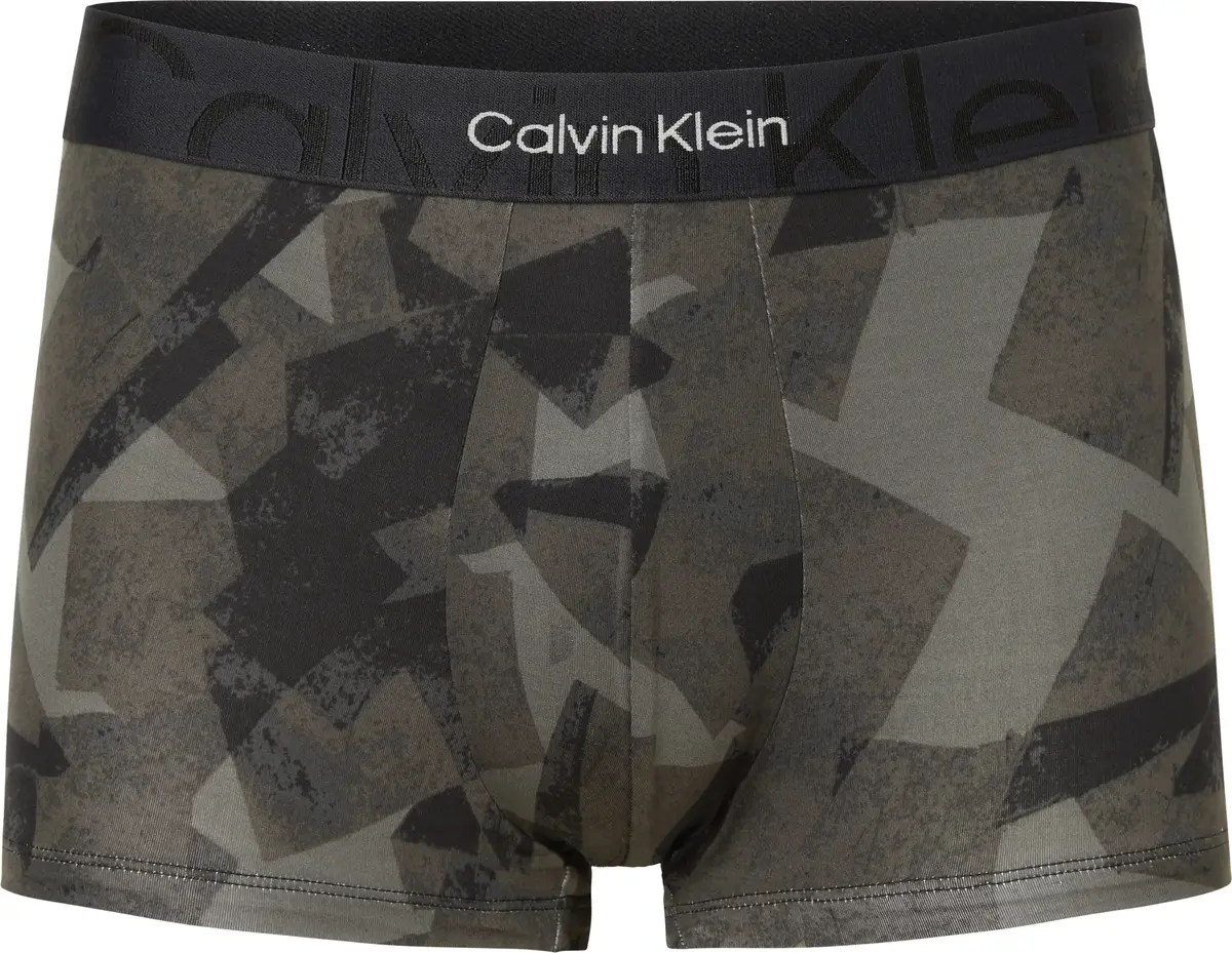 Calvin Klein LOW RISE TRUNK Erkek Gri Boxer