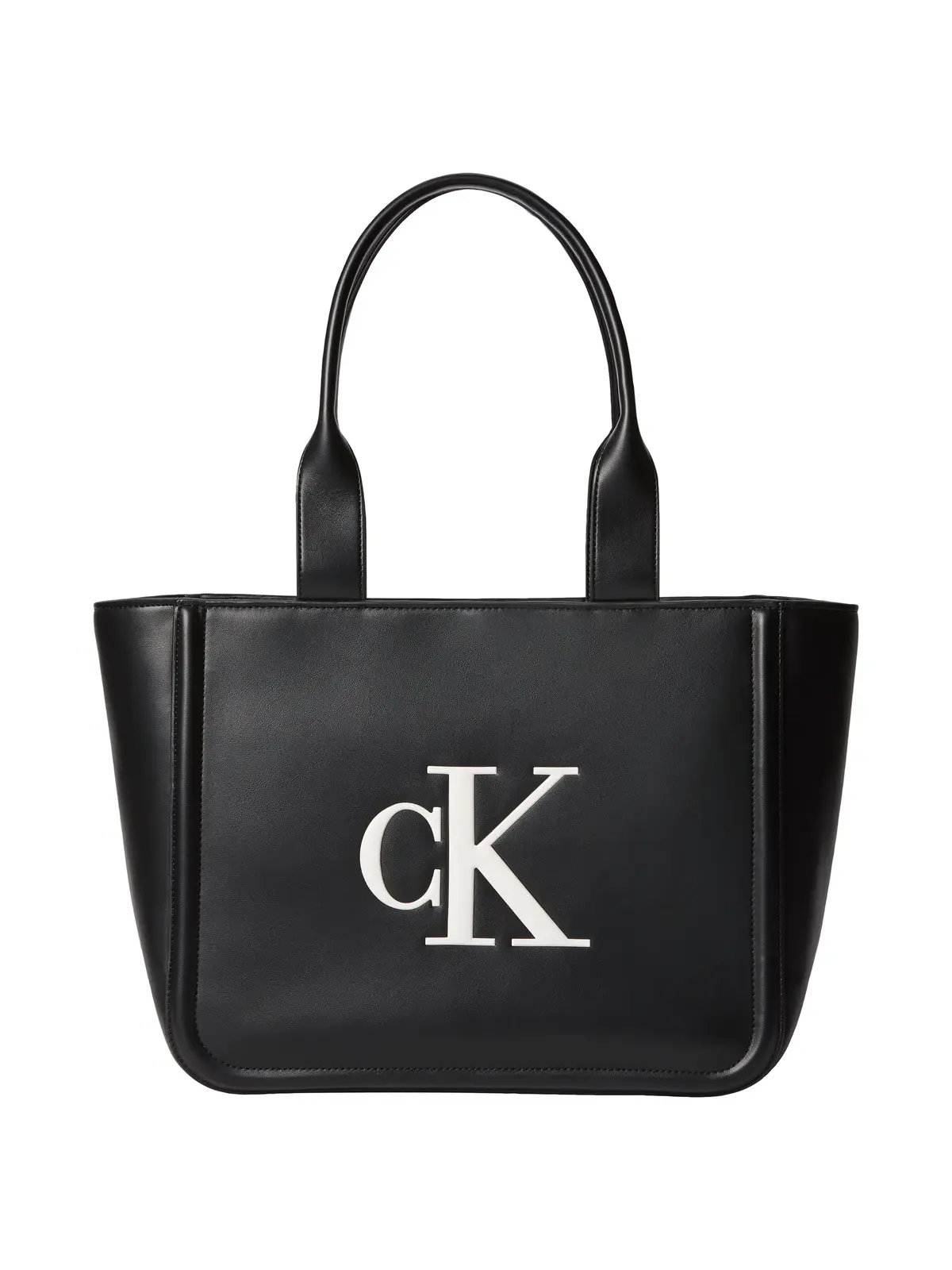 Calvin Klein BOLD CK MEDIUM TOTE Siyah Orta Boy Tote Çanta