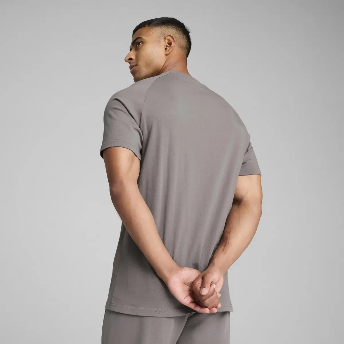 PUMATECH Tee Gri Erkek T-Shirt