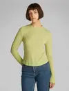 SEMI SHEER RIB LS SL, LHE