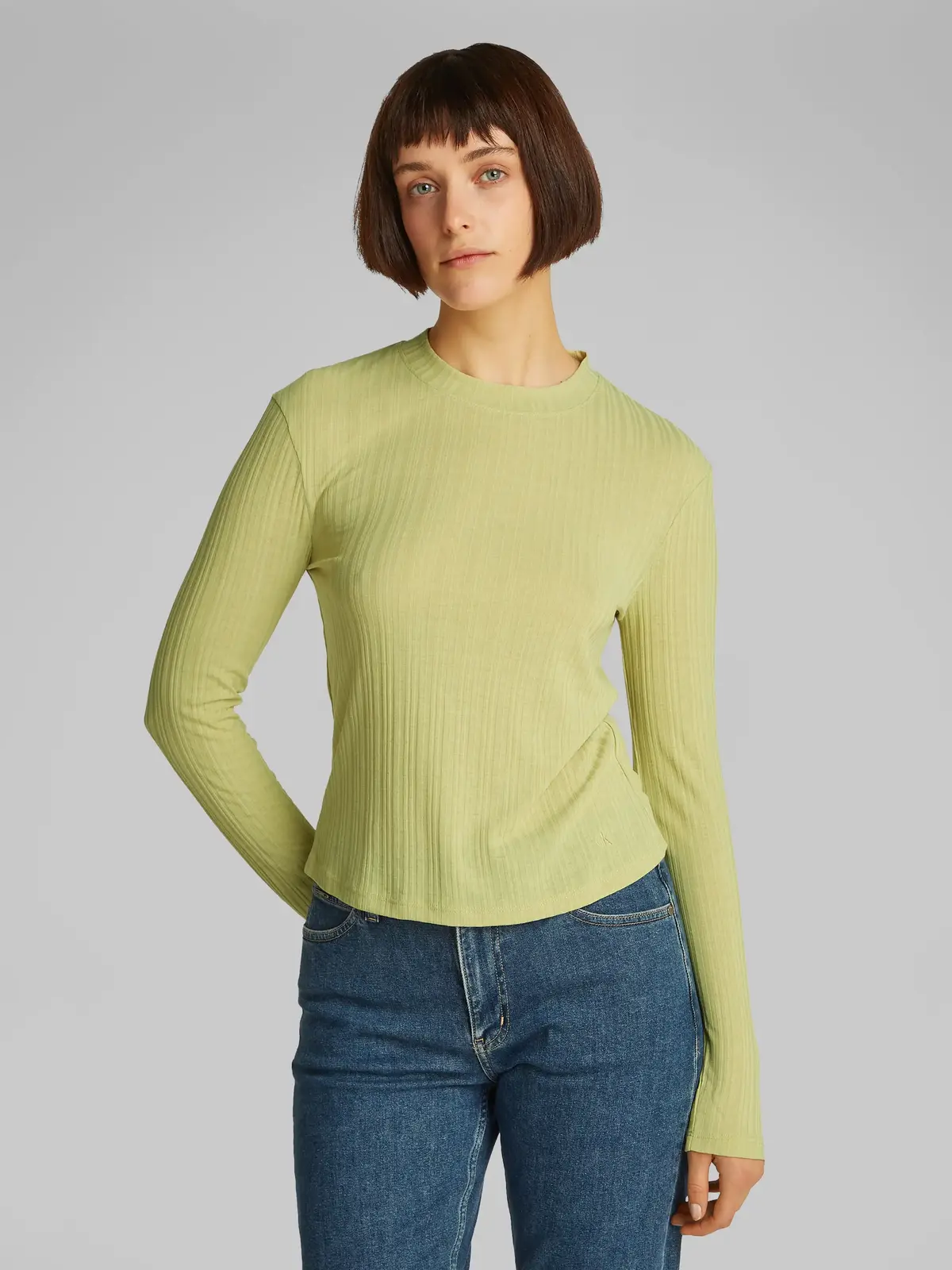 SEMI SHEER RIB LS SL, LHE