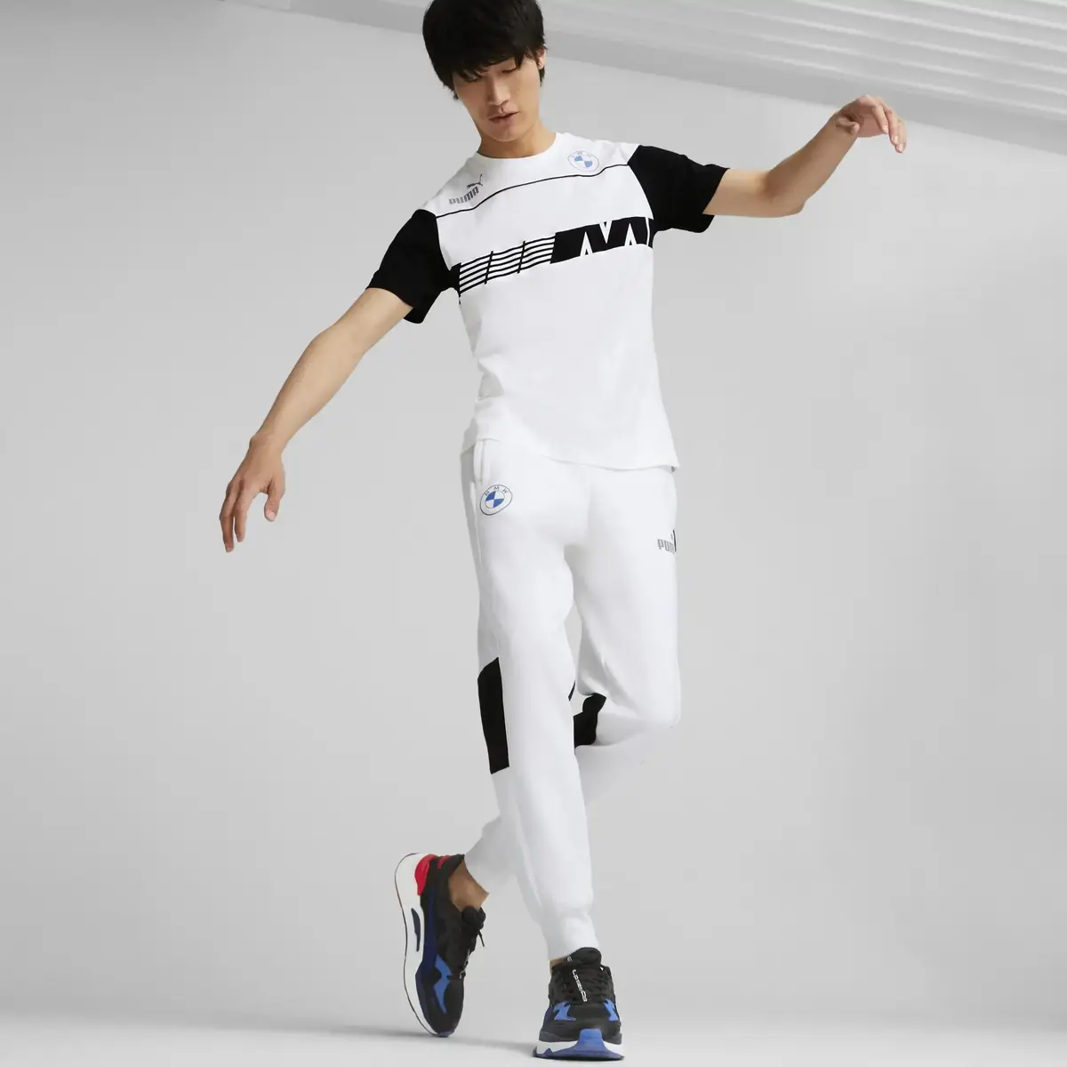 Puma Bmw Mms Sds Sweat Pants Beyaz Erkek Eşofman Altı