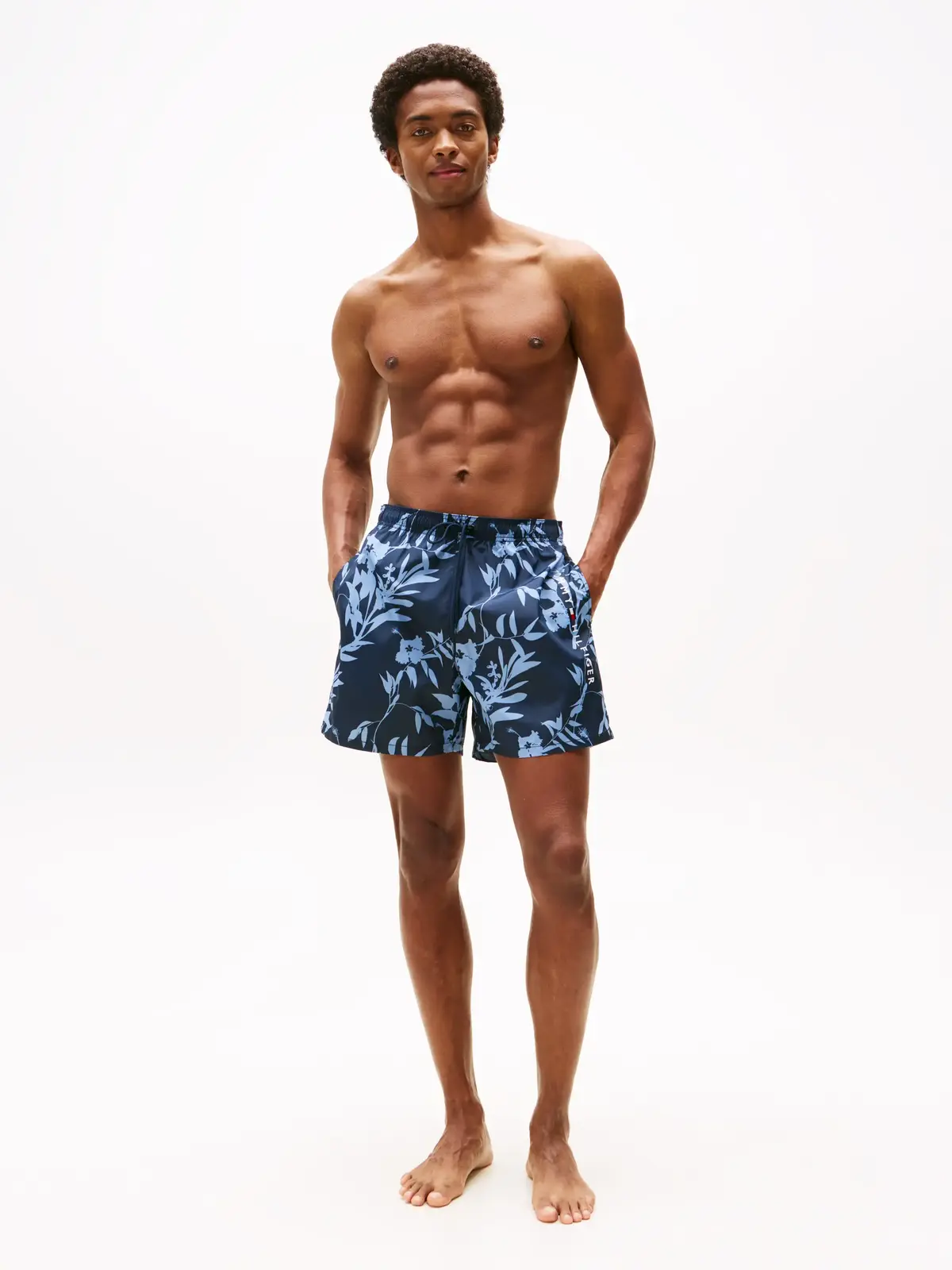 Tommy Hilfiger MEDIUM DRAWSTRING PR, 0G0 Lacivert Erkek Mayo