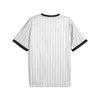 Puma ESS Striped Jersey Beyaz Erkek Forma