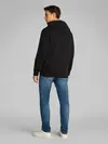 WOVEN LABEL ZIP THRO, BEH