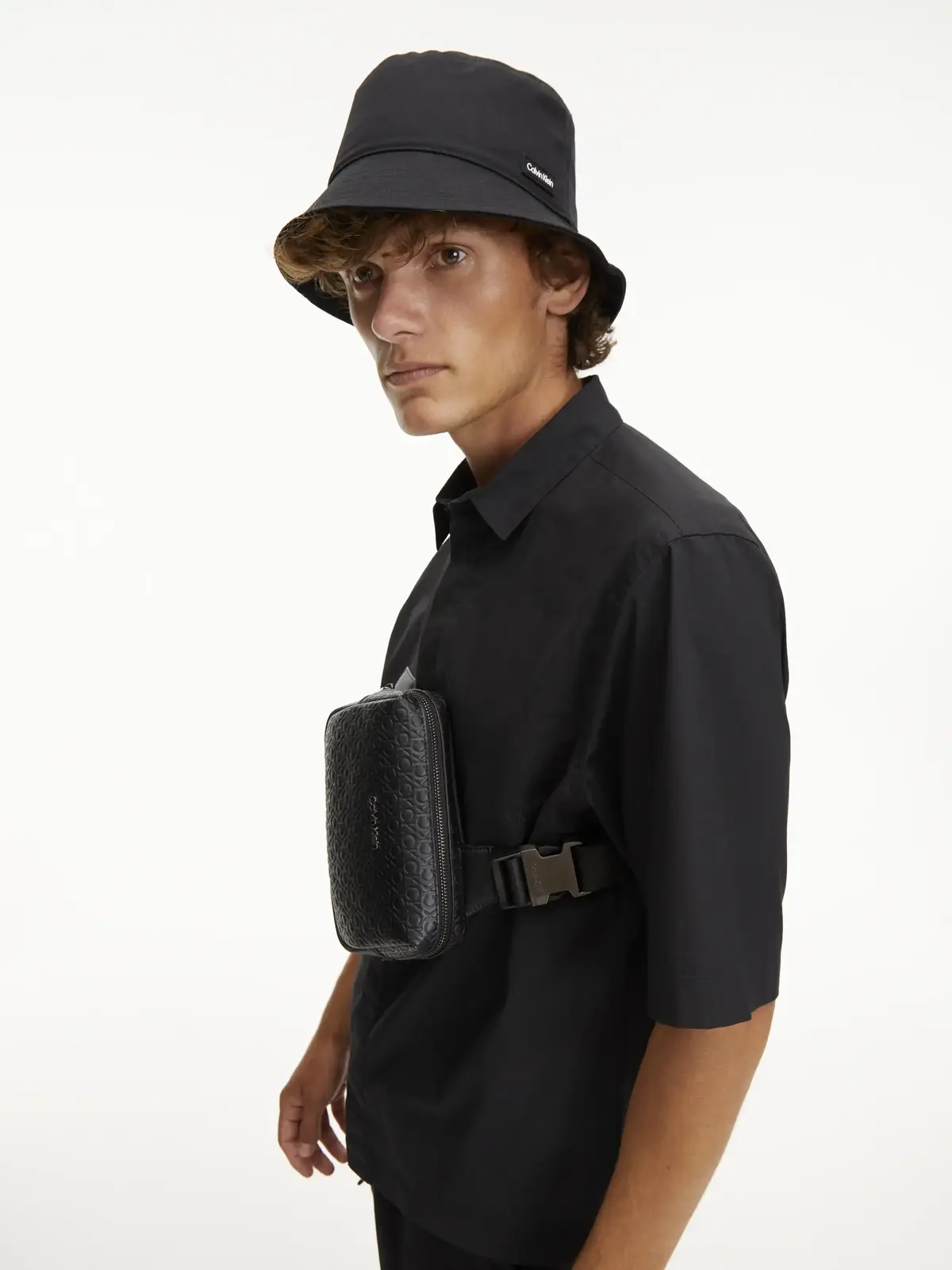 Calvin Klein ESSENTIAL PATCH BUCK Erkek Siyah Şapka