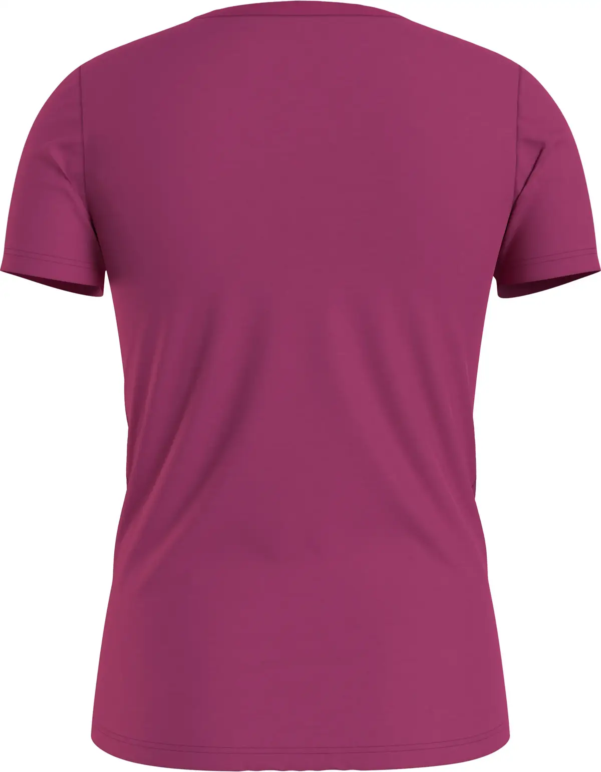 Calvin Klein METALLIC CHEST LOGO Kadın Pembe T-Shirt