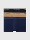 Calvin Klein LOW RISE TRUNK 3PK Erkek Lacivert Boxer Set