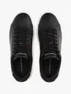 Tommy Hilfiger TH COURT LTH DETAIL, BDS Siyah Erkek Spor Ayakkabı & Sneaker