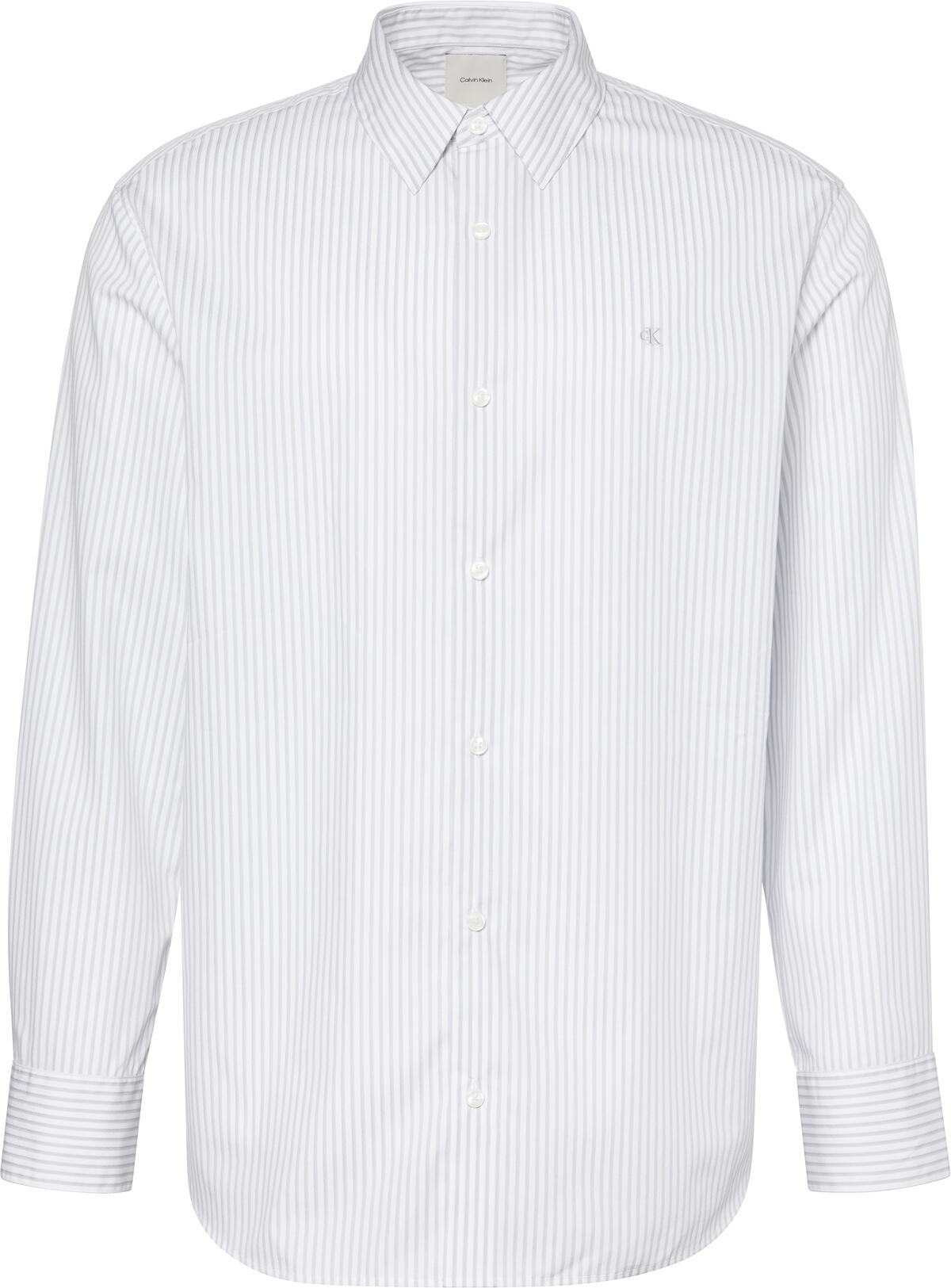 Calvin Klein LS STRIPE DOBBY RELAXED SHIRT Gri Erkek Gömlek Calvin Klein LS STRIPE DOBBY RELAXED SHIRT Gri Erkek Gömlek