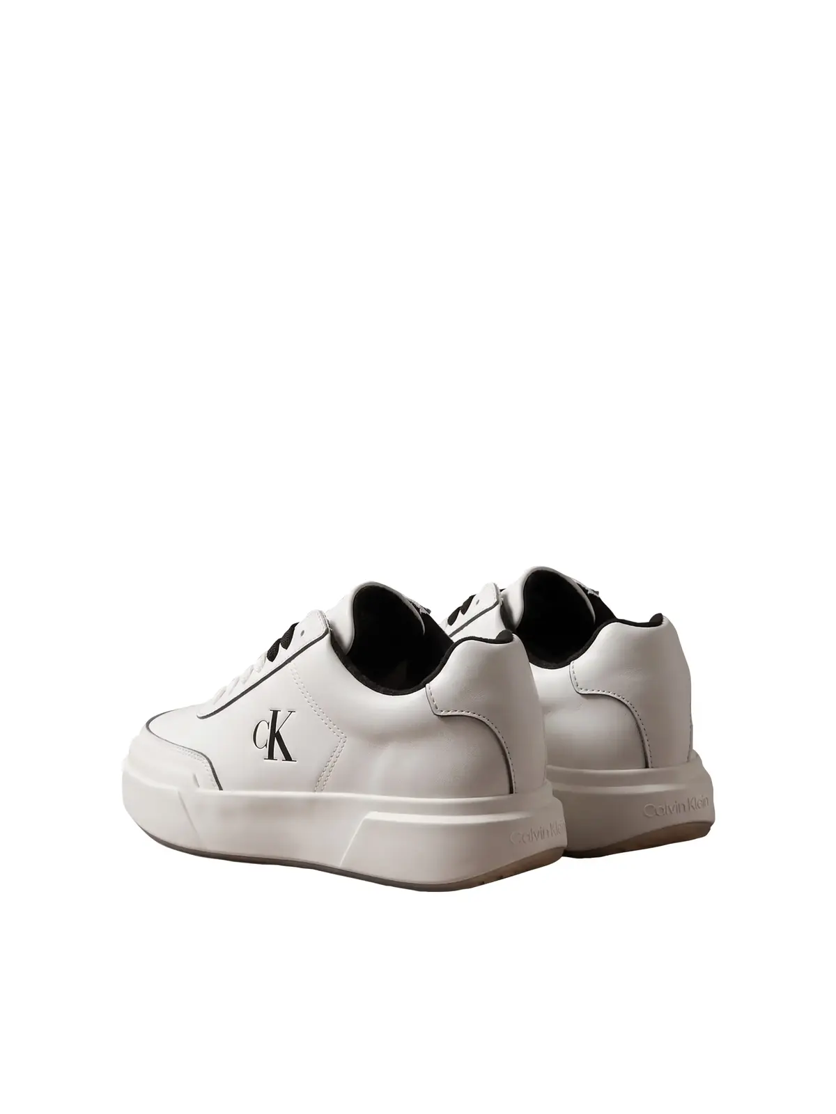 Calvin Klein CHUNKY CUPSOLE DERBY, 02P Beyaz Kadın Spor Ayakkabı