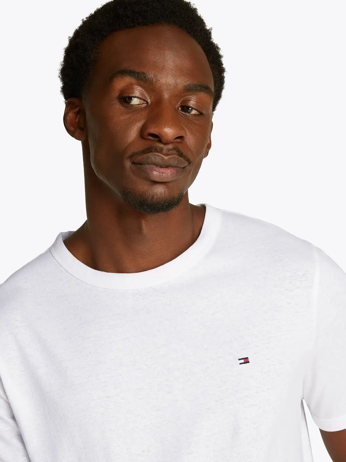 COTTON LINEN TEE, YBR