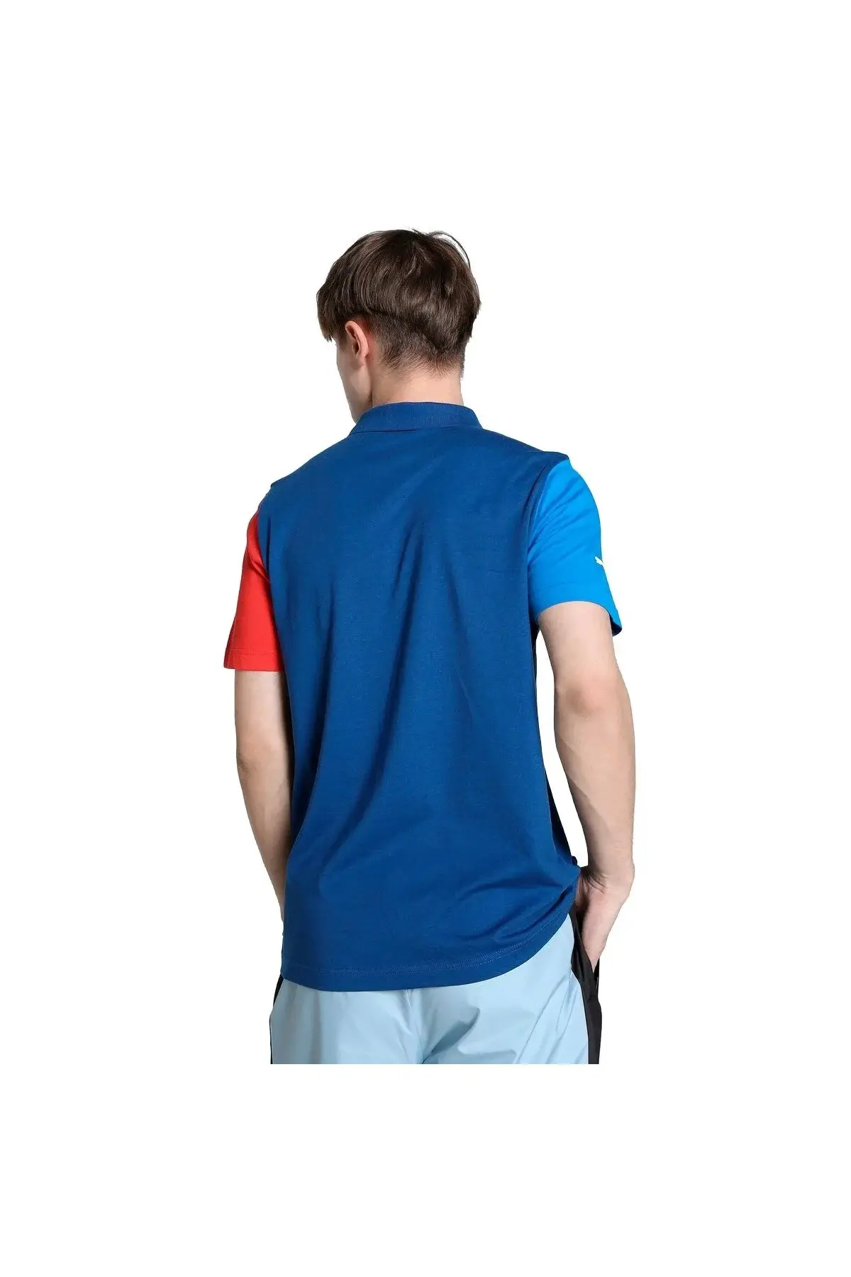 Puma BMW MMS ESS Polo Mavi Erkek T-Shirt & Polo