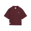 Puma CLASS Relaxed Polo Tee Bordo Kadın Polo T-shirt