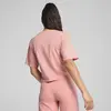 PUMA ESS Cropped No. 1 Logo Tee Pembe Kadın Crop