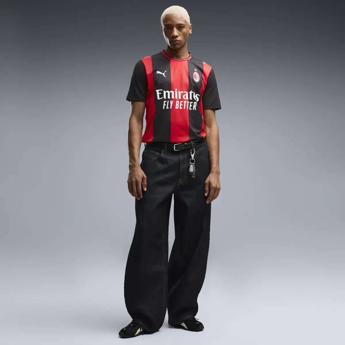 PUMA ACM Home Jersey Replica Kırmızı Erkek Forma