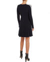 Tommy Hilfiger POINTELLE STRIPE F&F Kadın Siyah Elbise