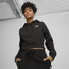 Puma BETTER CLASSICS Cropped Hoodie TR Siyah Kadın Sweatshirt