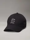 Calvin Klein CKJ SEASONAL PRINTED, UB1 Siyah Erkek Şapka