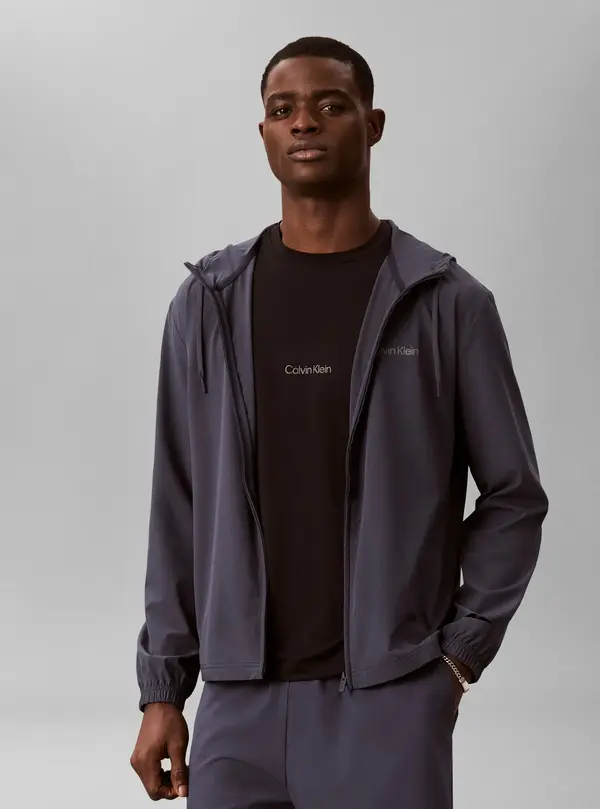 Calvin Klein WIND JACKET, CCI Gri Erkek Ceket