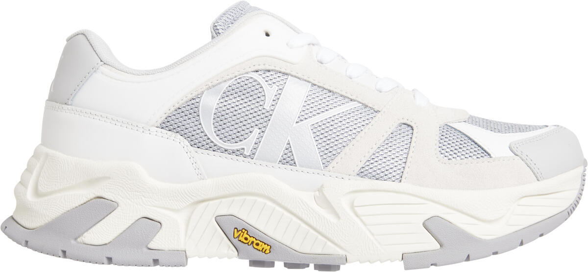 Calvin Klein CHUNKY RUNNER VIBRAM Erkek Krem Günlük Spor Ayakkabı