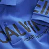 Calvin Klein INTS HERO LOGO FITTE Erkek Mavi Polo T-Shirt