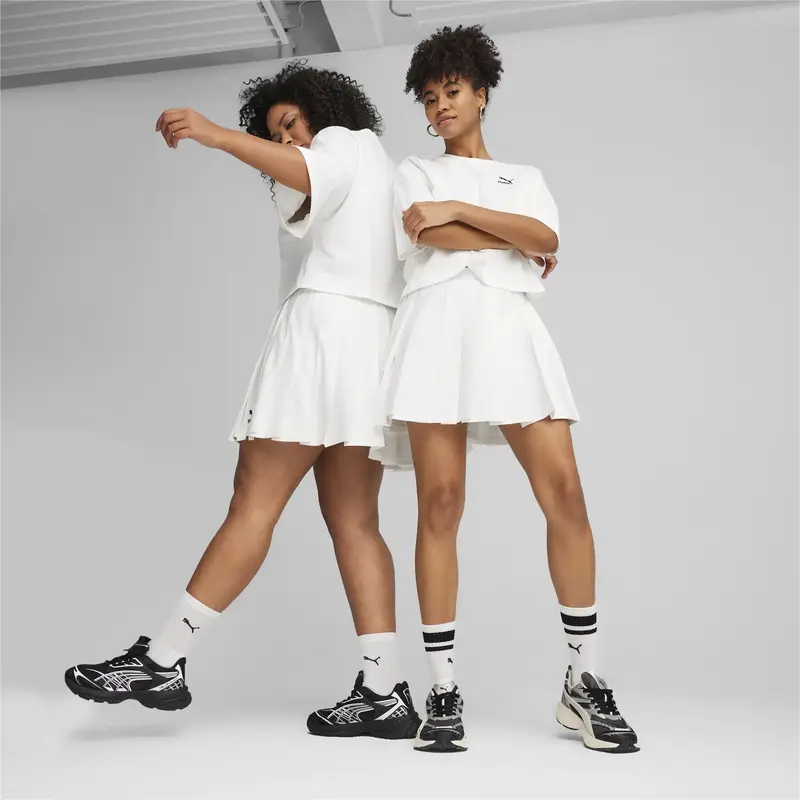 Puma CLASSICS Pleated Skirt Beyaz Kadın Etek