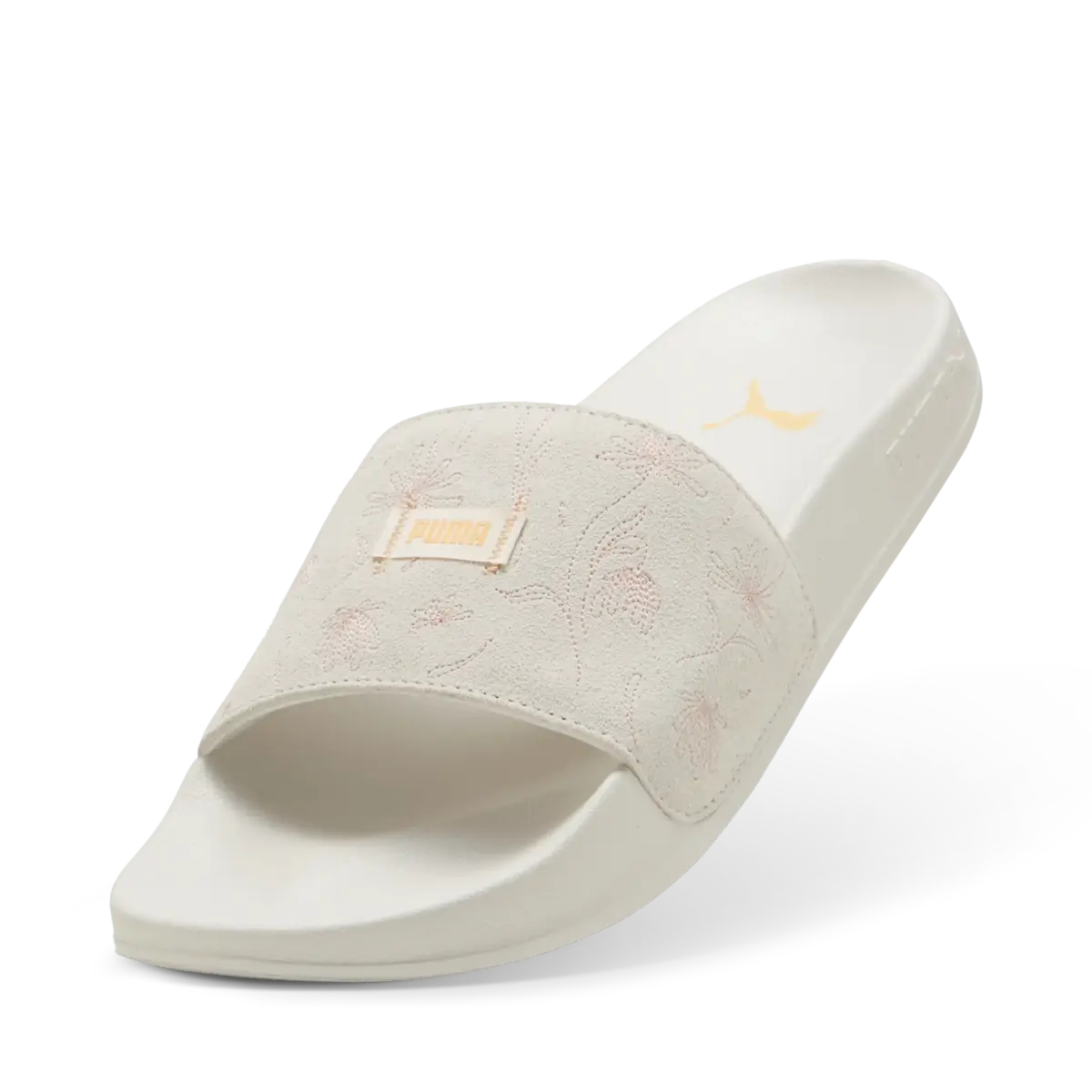 Puma Leadcat 2.0 Crafted Flowers Krem Kadın Terlik