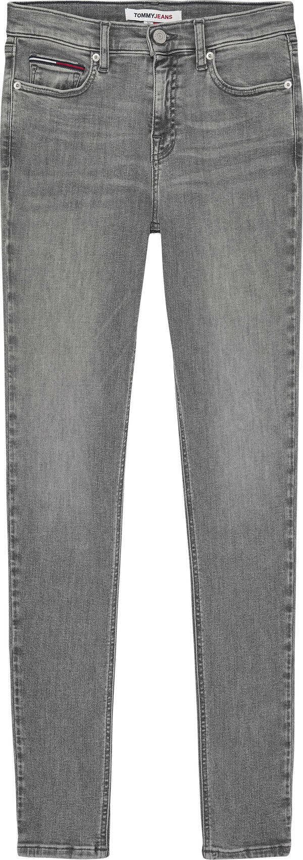 Tommy Hilfiger NORA MR SKN DG1275 Kadın Gri Kot Pantolon