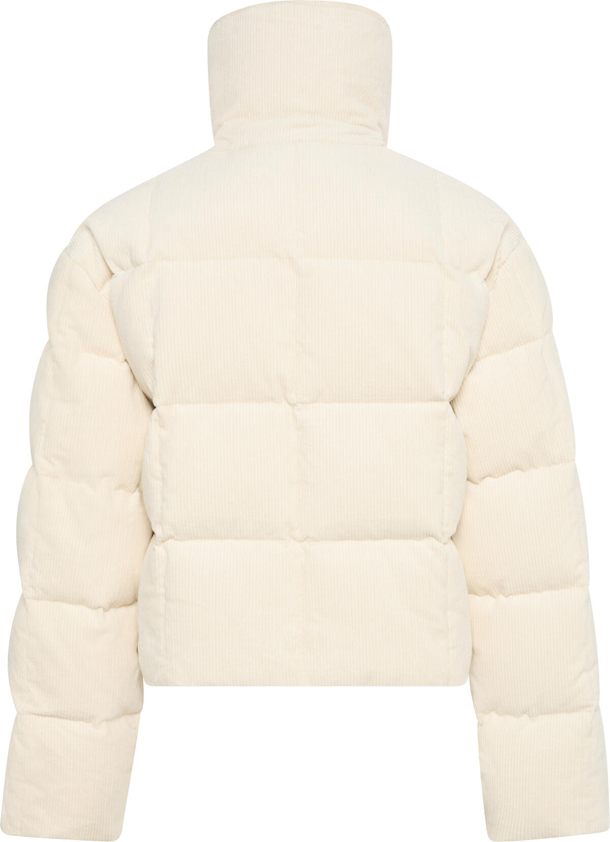 Calvin Klein CORDUROY INSULATED DOWN PUFFER Beyaz Kadın Mont