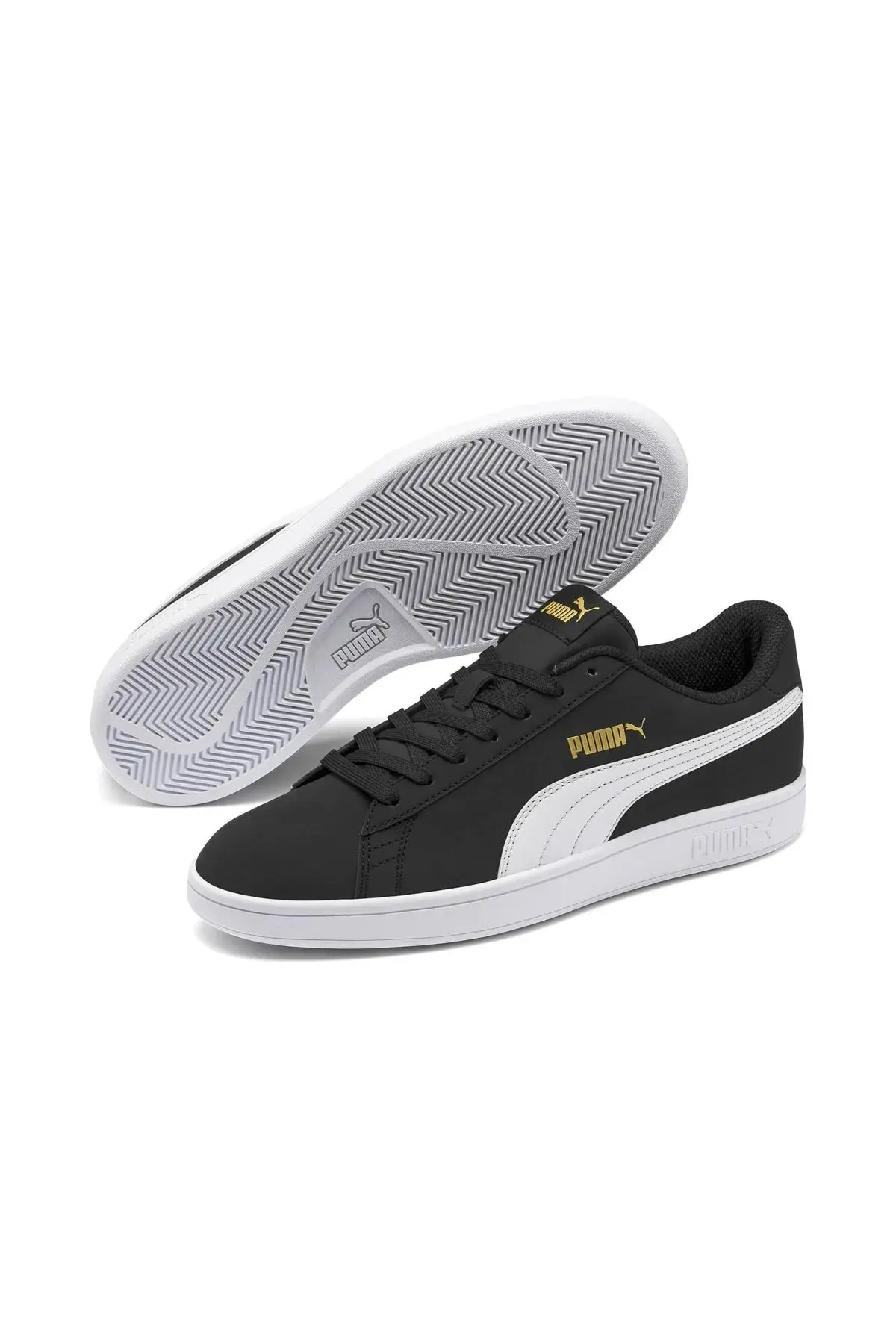 Puma Smash v2 Buck Siyah Kadın Günlük Spor Ayakkabı