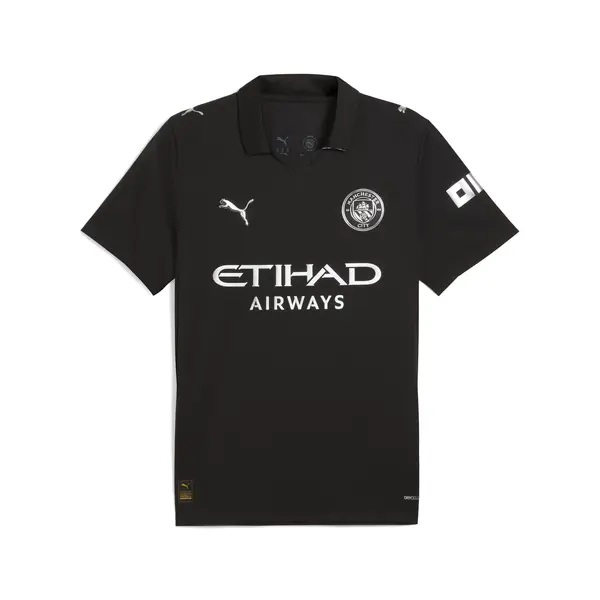Puma MCFC Away Jersey Replica Siyah Erkek Forma