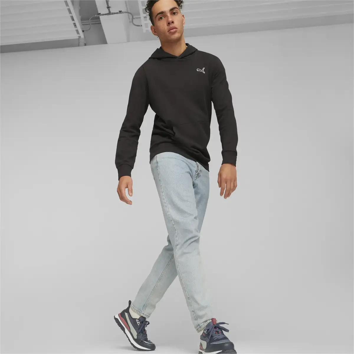 Puma BETTER ESSENTIALS Hoodie TR Siyah Erkek Sweatshirt