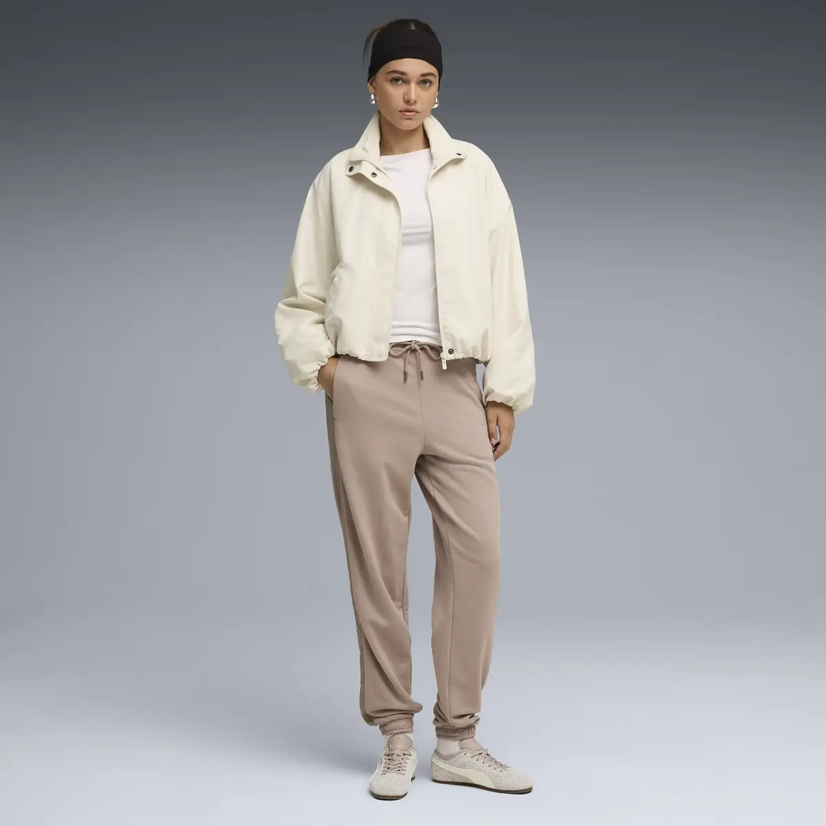 Puma HER Comfort High-Waist Pants Pembe Kadın Eşofman Altı
