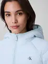 Calvin Klein LIGHTWEIGHT QUILTED, XE2 Mavi Kadın Mont